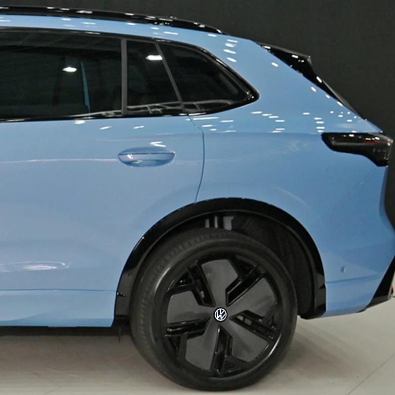 For Volkswagen VW 4 Motion MTM Blue Motion Touran Tiguan GTI 4PCS 70/80/90/100/120MM Car Wheel Center Hub Cap Emblem Stickers EB1