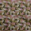 oneOone Cotton Flex Light Brown Fabric Geometrical Shape Fabric For Sewing Printed Craft Fabric By The Yard 40 Inch