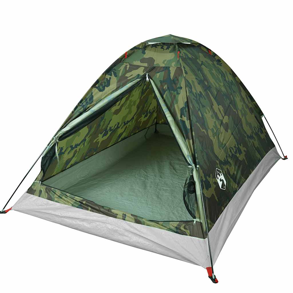 Dome Camping Tent for 2 Persons Camouflage Pattern Waterproof