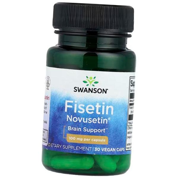 

Fisetin, Fisetin Novusetin 100, Swanson 30vegcaps (70280039) 30vcaps