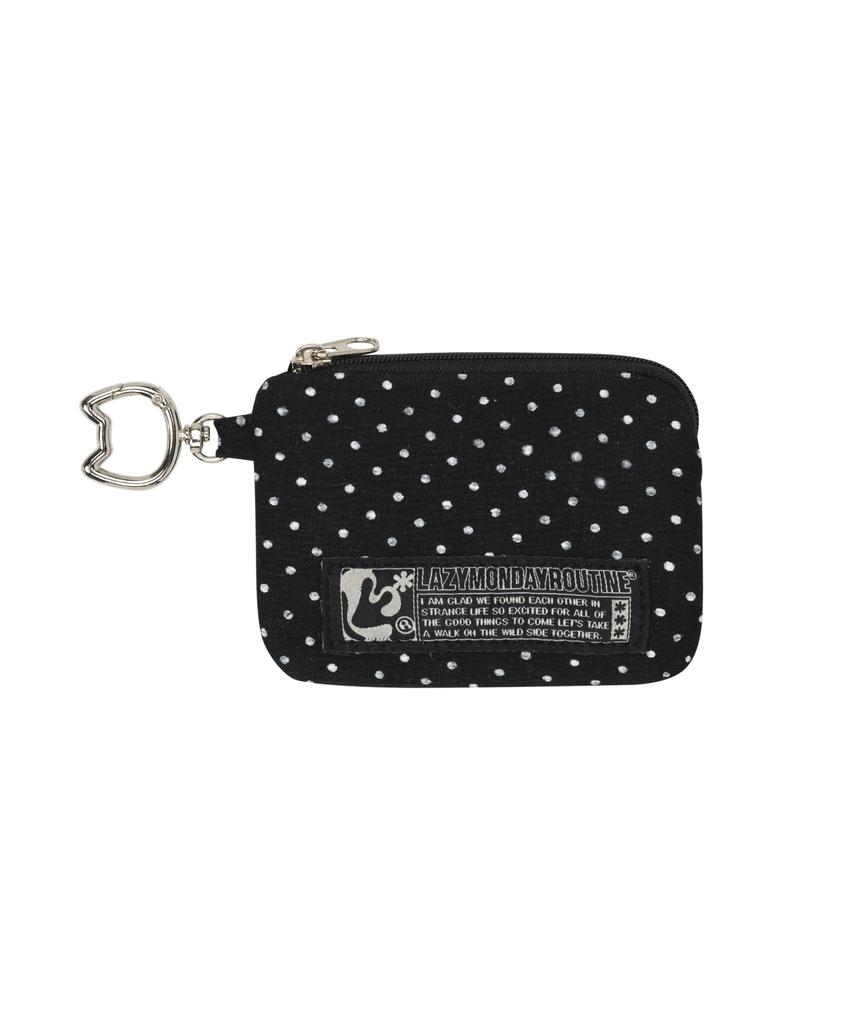 Lmr Cat Dot Coin Case Black