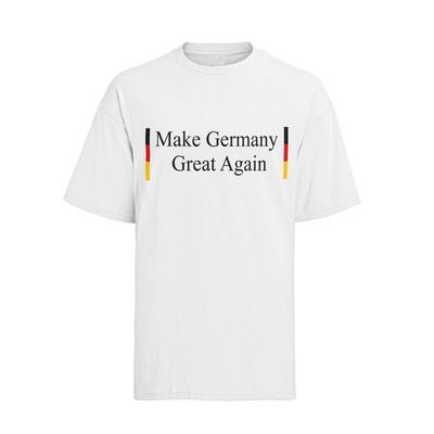 Make Germany Great Again DE Deutschland Afd Herren T-shirt Baumwolle