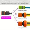 Quick Connect Garden Hose Adapter with Shut-Off Valve - Fit for 1/2", 3/8", 1/4", & 3/4" Hoses Ideal for Lawns Gardens Car Wash