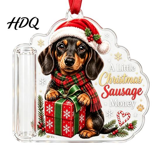 Holiday Gift Money Holder Christmas Ornament Cash Tree Hanging Decoration Creative Ideas Storage Merry Pendant for Party Decor Decorative Keepsake