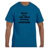 Funny Humor T Shirt Weird Is a Side Effect of Being Awesome