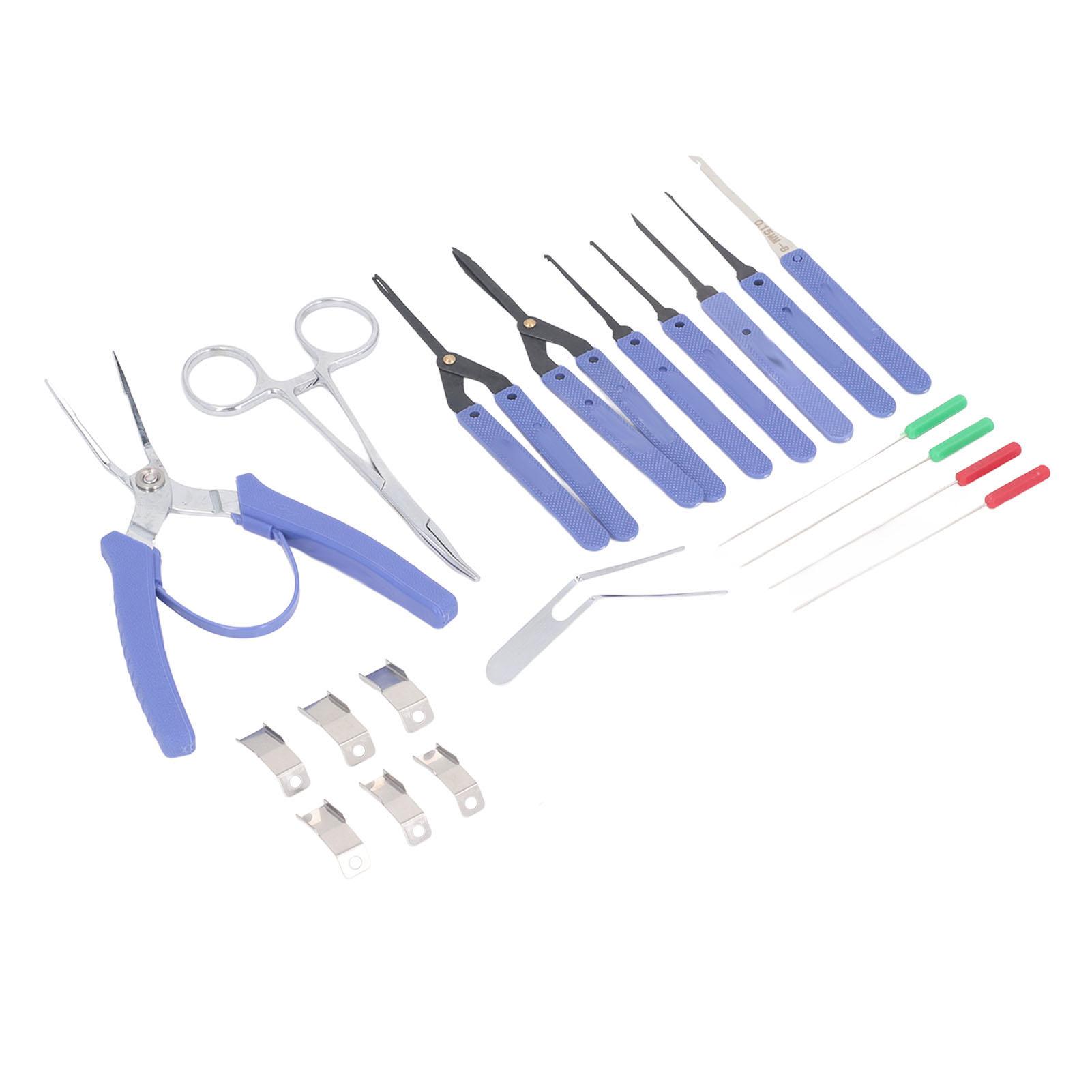 

Набор экстракторов сломанных болтов 20 шт. Набор метчиков из пружинной стали Портативный инструмент для удаления с сумкой для хранения