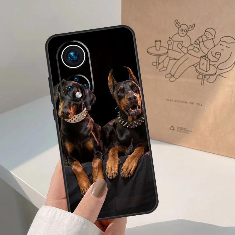 Dachshund Doberman Dog For Honor Magic 8 5 6 7 Pro Case For Honor 400 200 Lite 50 70 90 X8c X8b X9a X9b X9c X9d Win