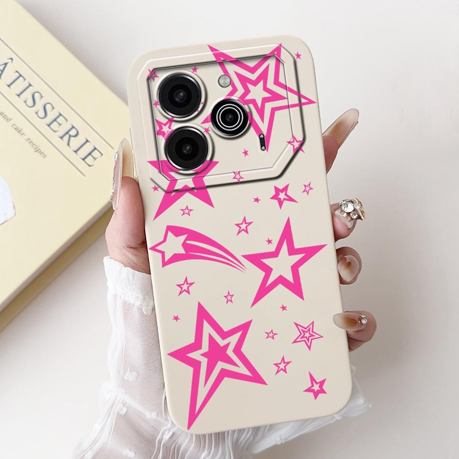 For Tecno Pova 6 Pro 5G Case LI9 Stylish Art Painted Cover Soft Silicone Phone Cases For Tecno Pova 6 Pro Pova6 5G Fundas Bumper