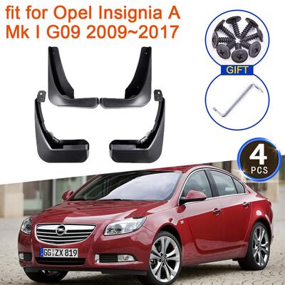 Dla Opel Ignia A Mk I G09 2009~2017 2013 2014 2015 2016 Błotniki Błotniki Ochrona przed Błotem i Kamieniami Przednie Tylne Koła Akcesoria