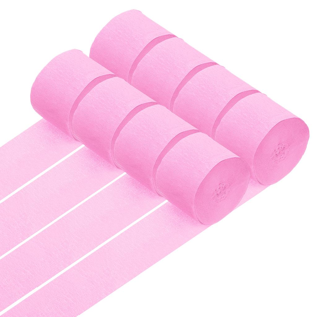 8 Rolls Crepe Paper Streamers 656ft Rainbow Streamers for Party Decorations Wedding Ceremony Birthday Indoor Decorations