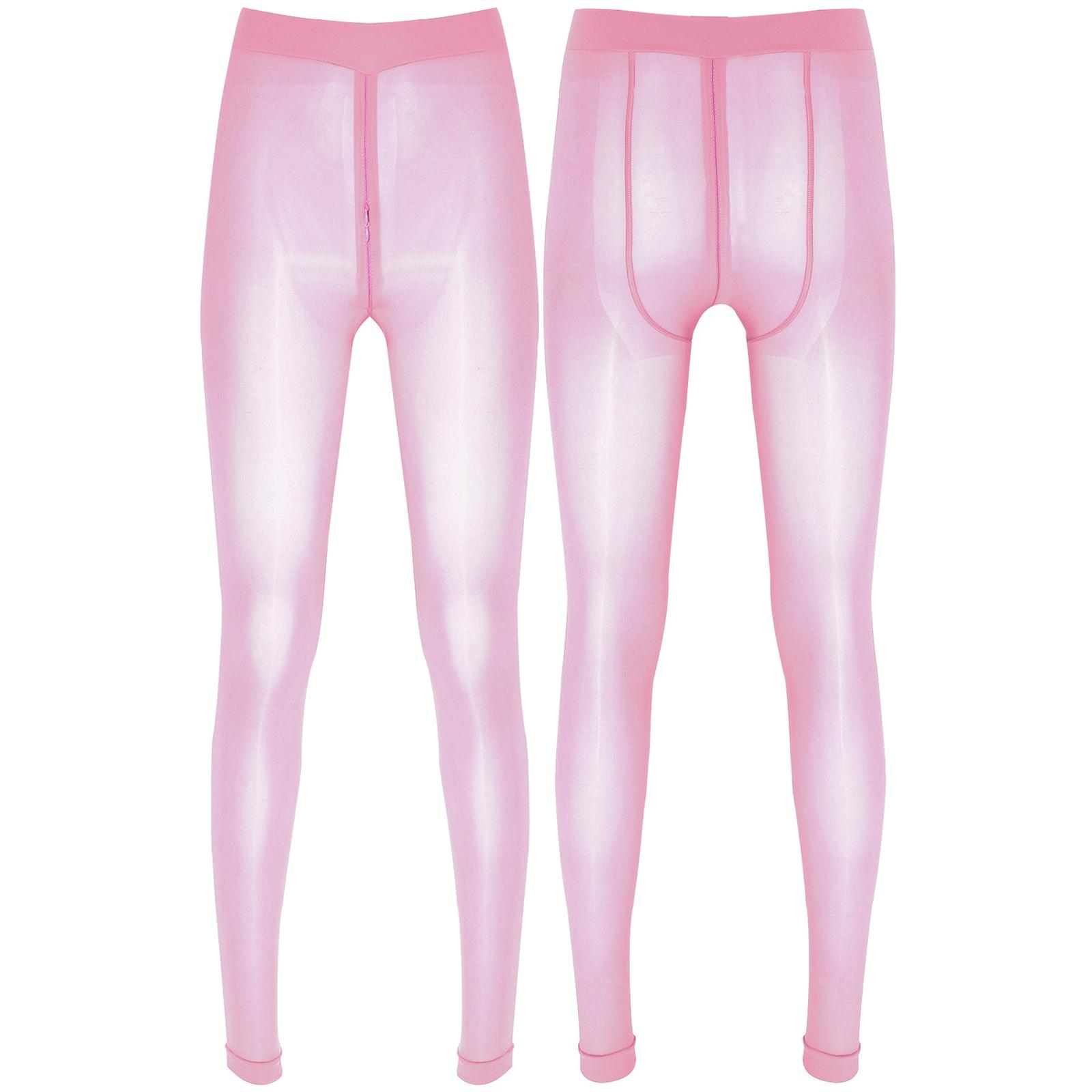 

Женские однотонные узкие леггинсы, глянцевые прозрачные колготки, эластичные колготки на молнии в промежности, брюки, чулки, прозрачные чулки XL светло-фиолетовый