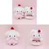 Sanrio My Melody jahodový dort plyšová klíčenka pro dívky a teenagery