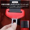 Azumafy 4 Pcs Seat Belt Buckle Cover Seat Belt Cover Anti-Scratch PU Leather Stopper Protection Custom Dress Up Noise(Red)