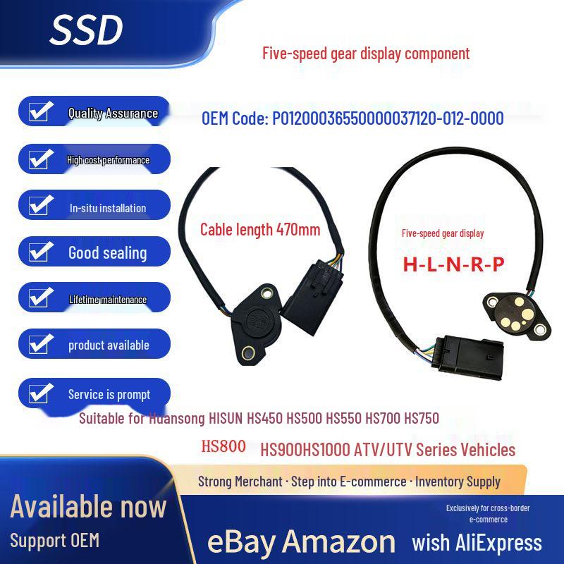 Huan Song HISUN HS750 HS1000 ATV/UTV Gear Display Switch Engine Assembly SSD
