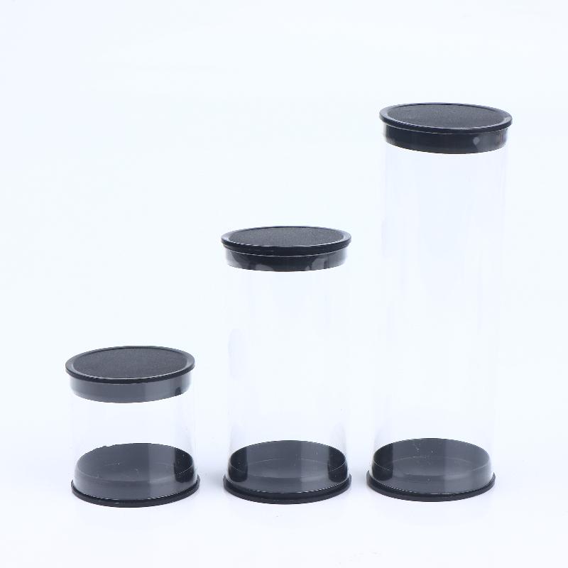 Portable Golf Container Case Golf Ball Tube Pc Transparent Round Plastic Packaging Box Various Specifications Balls Gift Box