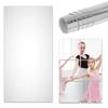Självhäftande Spegelklistermärken 60x100cm /50x100cm Spegel Hela Kroppen Set Väggklistermärke Akryl Spegelkakeldekaler För Vägg Badrum