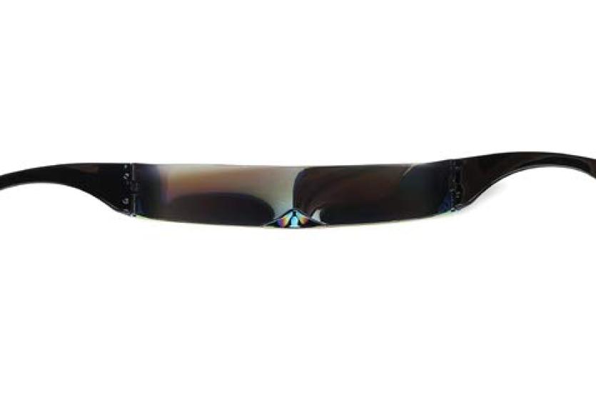 Future Cyclops Monoblock Shield Mirror Sunglasses [Prosool] (Black)