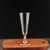 10Pcs Disposable Plastic Cocktail Glasses Clear Martini Glasses Red Wine Goblet Ice Cream Dessert Cups Mousse Cup Pudding Cup