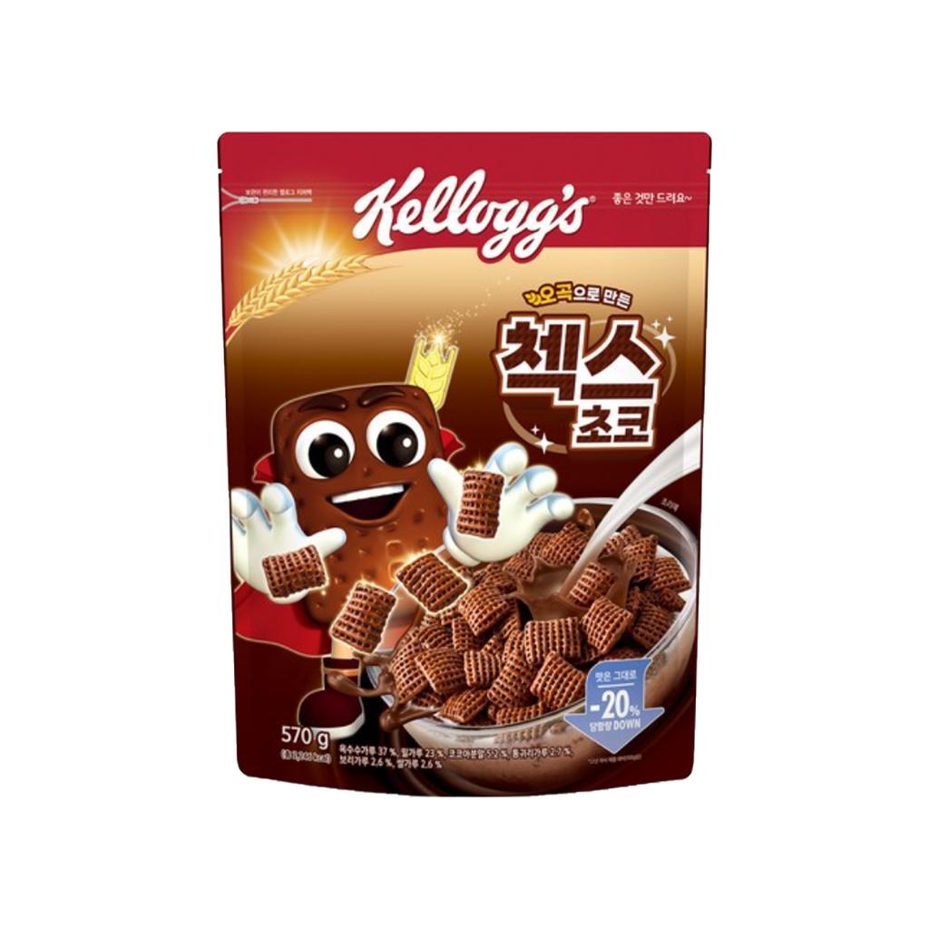 Kellogg’s Chex Choco Cereal 570g / Rich chocolate flavor, Breakfast, Kfood, Authentic Korean Food 570g x 1ea