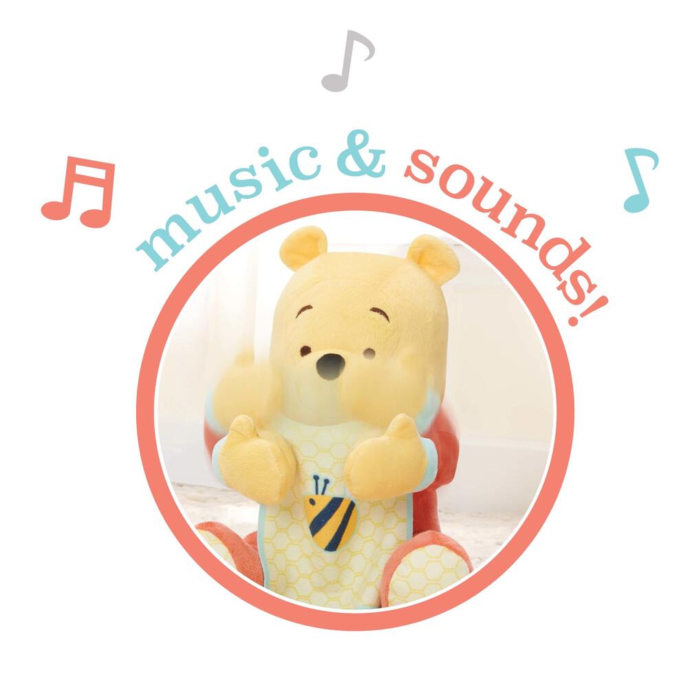Disney Baby Hide-and-Seek Winnie The Pooh Interactive Plush  Officially Licensed Kids Toys for Ages 09Month by Just Play