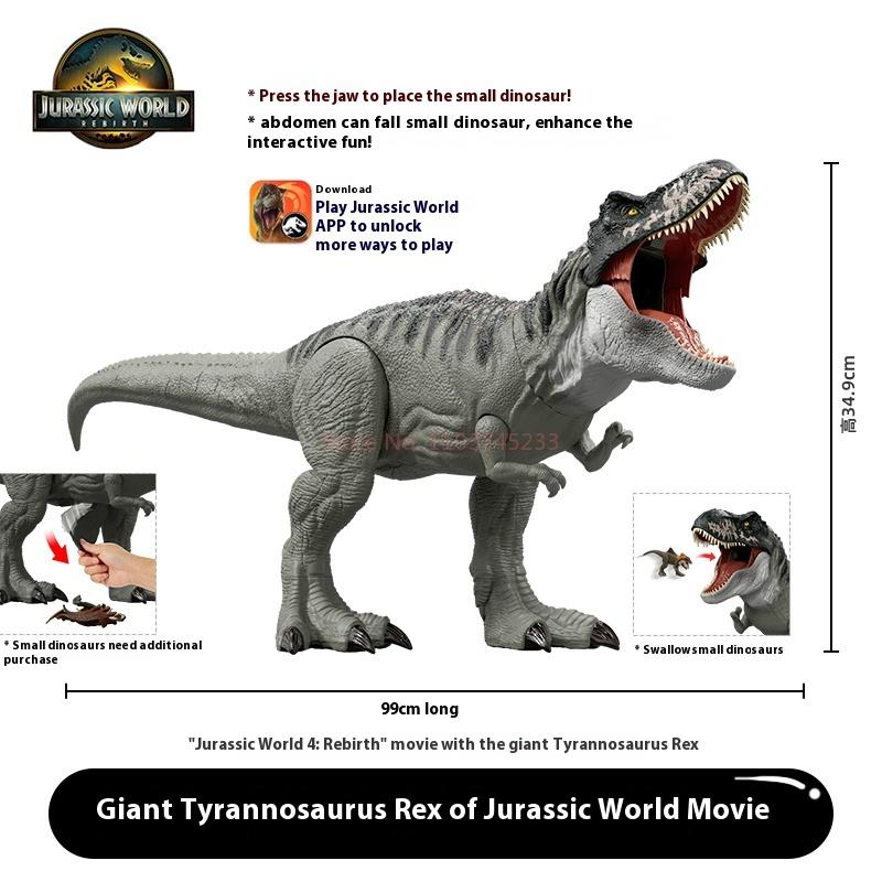 Jurassic World - Die wunderbare Welt der Wunder: Rebirth 4 Spinosaurus Actionfigur Modell Simulierte Dinosaurier Modell Spielzeug Kindergeburtstagsgeschenk