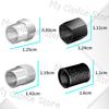 4Pcs/Set Metal Alloy Devil Smiling Face Emblem Car Wheel Tire Valve Air Cap Stem Dustproof Cover Fit For Car Styling Accessories