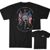 Sparta DEFIANT PATRIOT Grunt Militärische Taktik T-Shirt Baumwolle Grafik-T-Shirt Unisex Unisex Sommer Streetwear