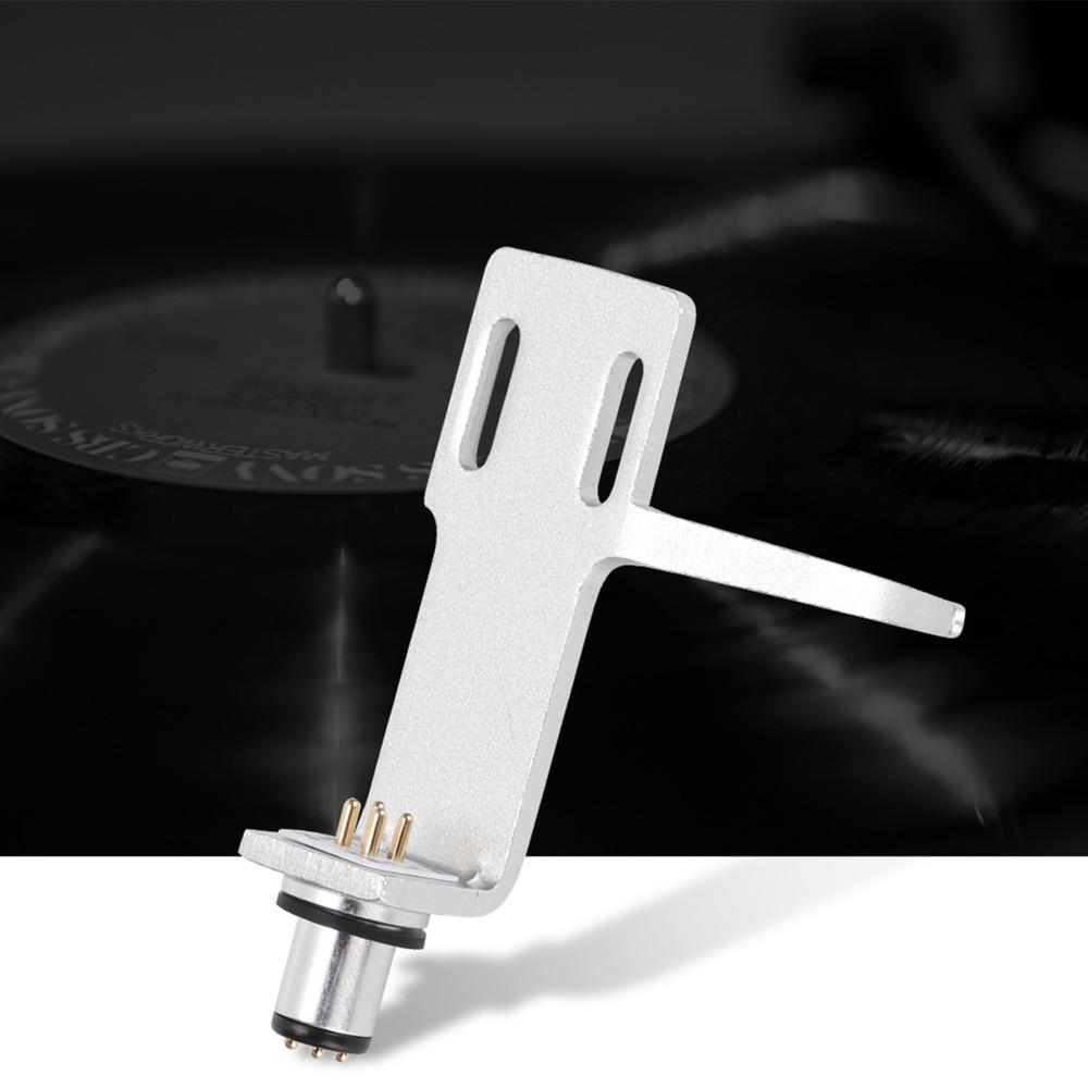Complete Set with 4 Cables Phono Cartridge Headshell Record Player Kit  for Turntable Player