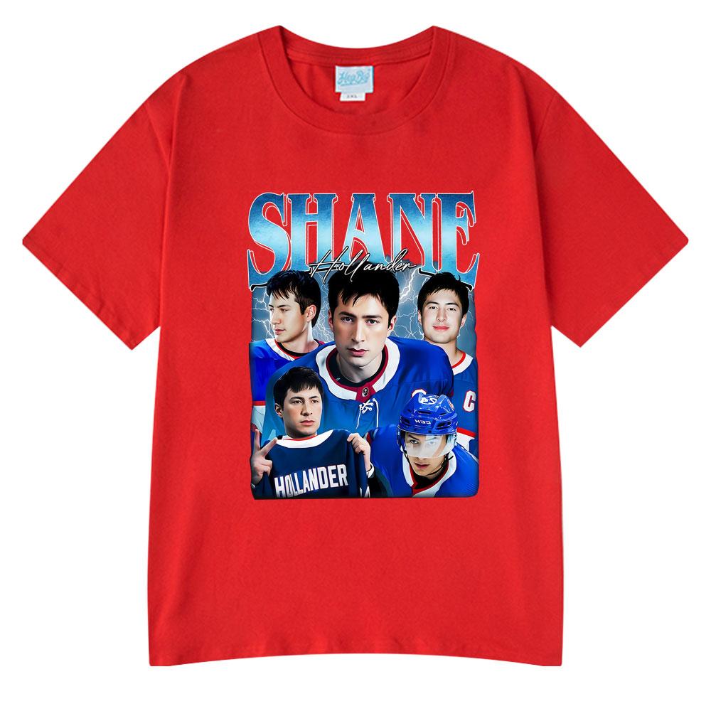 

Heated Rivalry Shane Hollander Graphic Print Tshirts Unisex Women Clothing Fashion Couples Clothes Summer Short Sleeves T Shirts S