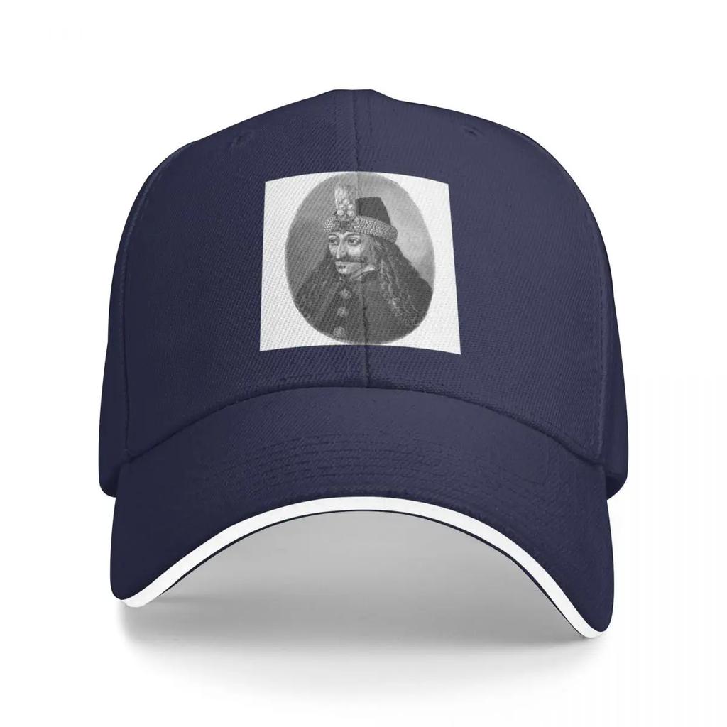 Vlad the Impaler - Portrait Black and White Baseball Cap Hat Baseball Cap Tea Hat Mountaineering Golf Women Men's