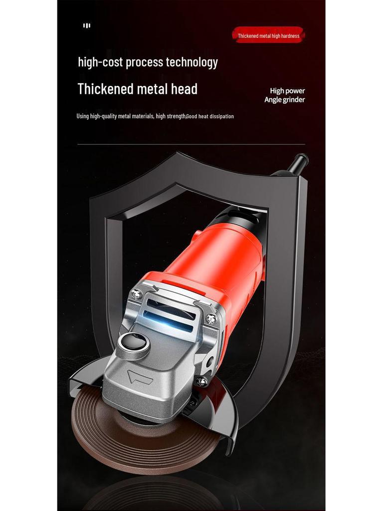 Polizor unghiular mic multifuncțional și polizor - Unealtă portabilă de tăiat și șlefuit cu disc