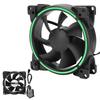12V 24CFM LED Cooling Fan 1500RPM Silent CPU Cooler Computer Chassis Radiator