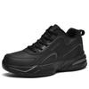 Autumn and winter beef tendon sole sports shoes non-slip running men's shoes men's velvet warm cotton shoes lightweight travel shoes