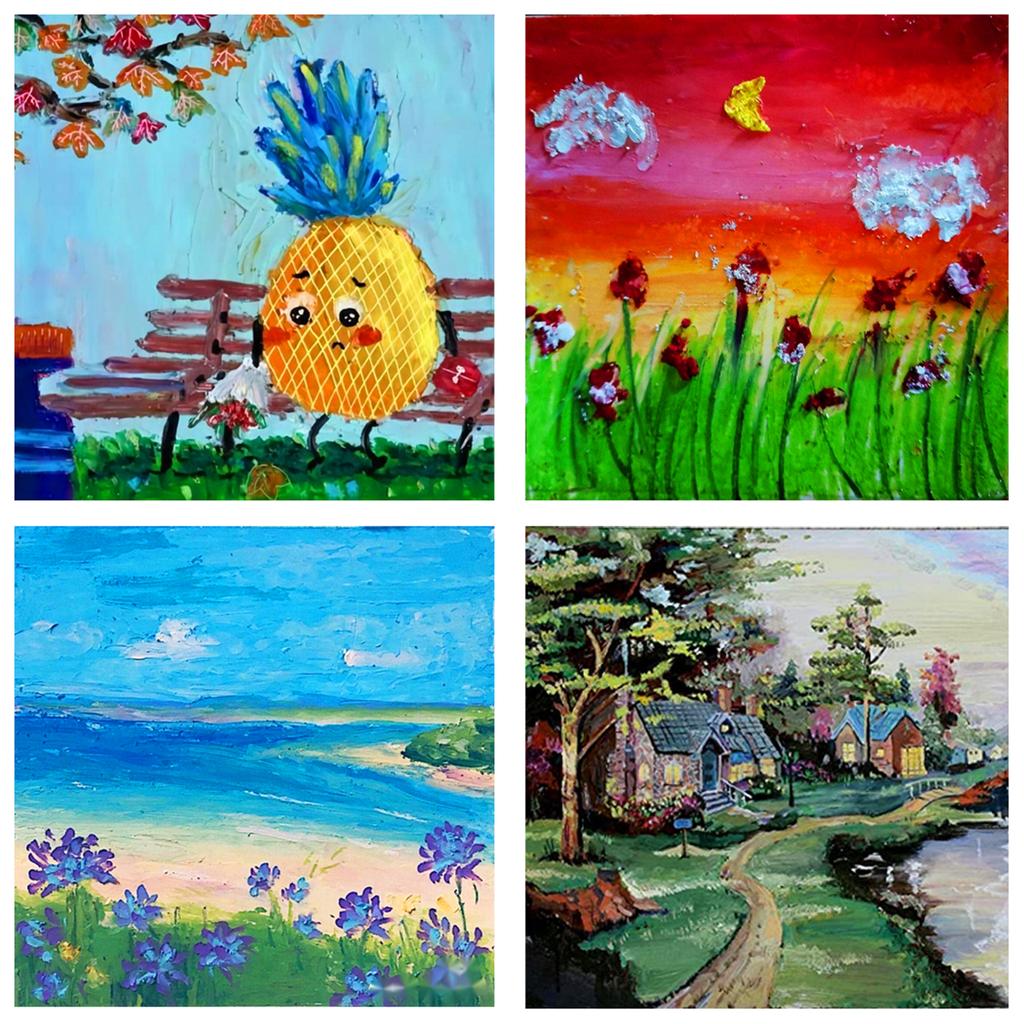 25/50Pcs Colorful Oil Pastels Professional Oil Drawing Stick for Painting and Coloring Soft Crayon Graffiti Pen School