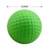 10 pezzi di palline da golf in schiuma PU elastiche per interni ed esterni, per praticare il golf, per bambini, per mettere in pratica le forniture da golf