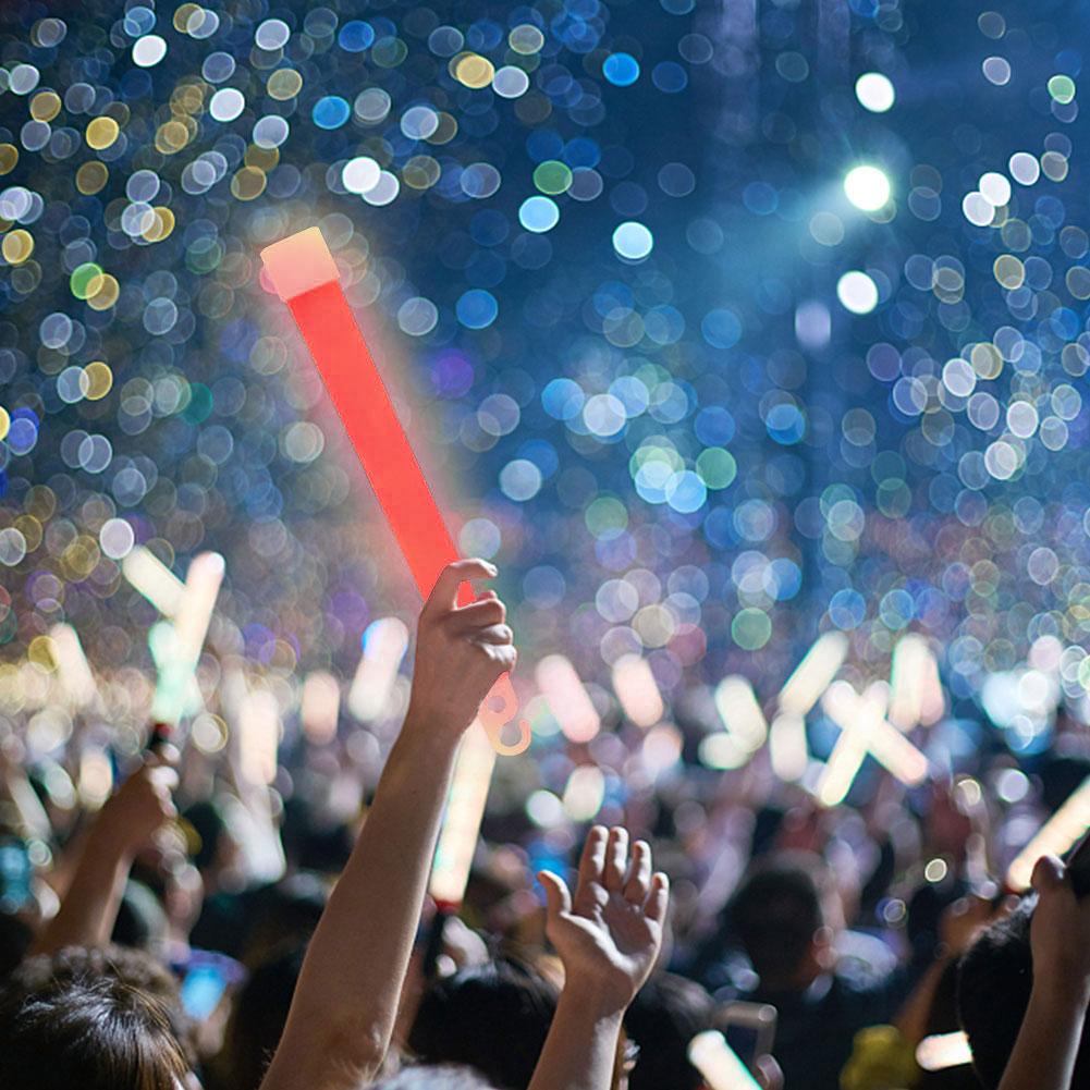 10pcs Glow Light Stick Camping glow-in-the-dark Stick Bright Fluorescent Stick SOS Gear Outdoor Survival Kit Military Equipment