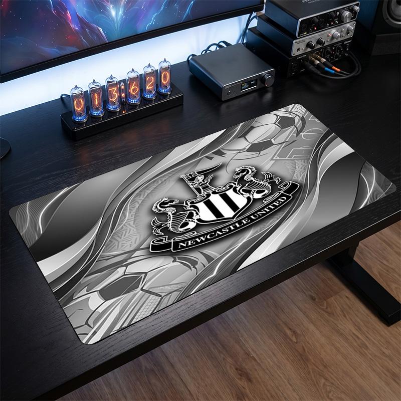 Tappetino Mouse Grande Stampa Calcio Newcastle United, Tappetino Esteso Antiscivolo per Scrivania da Gioco per Ufficio Casa