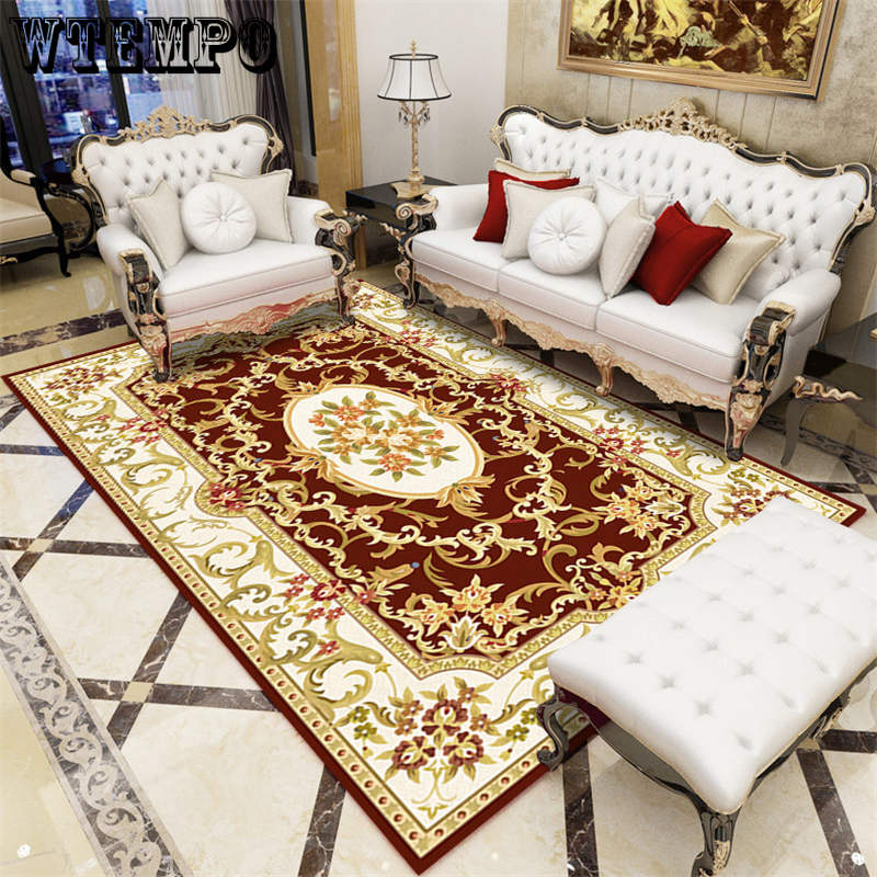 Koberec do obývacího pokoje Ložnicové předložky Kobercová podložka Moderní styl Konferenční stolek Podlahový polštář Koberec pod pohovku