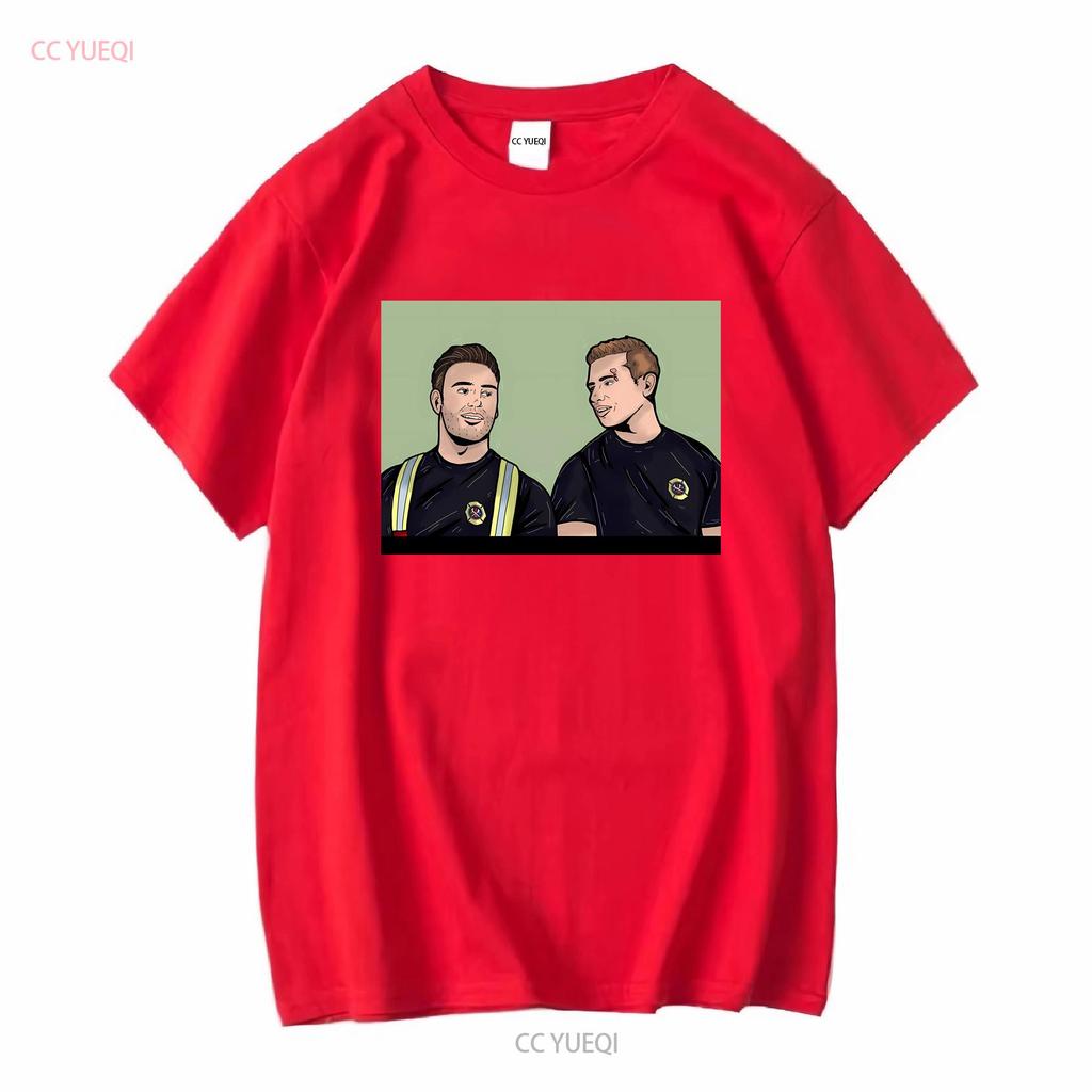 HOT SALE Buddie Evan Buck Buckley And Eddie Diaz Retro Vintage T Shirt S 5XL Vintage Washed Soft Graphic Streetwear Unisex