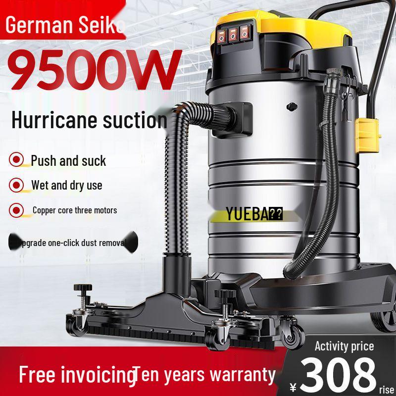 High-Power Industrial Vacuum Cleaner for Home, Car, Commercial Carpet, and Grout Cleaning