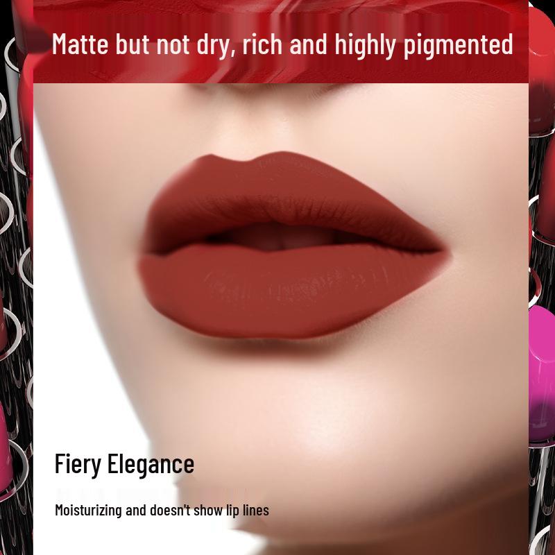 Long-Lasting Matte Lipstick: Moisturizing, Non-Transfer, Hot Seller