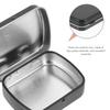 10Pcs Iron Sundries Box Small Tin Container with Lid for Candy Storage Jewelry Craft Supplies Pills Keys Spices Sample