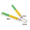 Foam Nunchucks for Kids Adults Toy Nunchakus Sports Practicing Taekwondo Black Yellow
