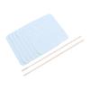 Flute Cleaning Kit 2 Cleaning Rods and 6 Cleaning Cloths Absorbent Chamois Cloth for Flute Piccolo Clarinet Recorder