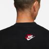 Nike Fashionable Comfortable Long Sleeve Pants Casual Sports Suit Unisex suit Black DJ6915-010+DX0796-010