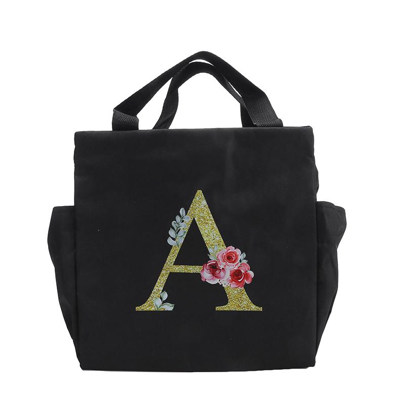 Insulated Bento Lunch Box Thermal Bag Large Capacity Food Storage Bags Container for Women Cooler Travel Picnic Handbags