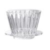 Pour-over Coffee Filter Cup - Flat-Bottomed Drip Filter with Transparent Funnel