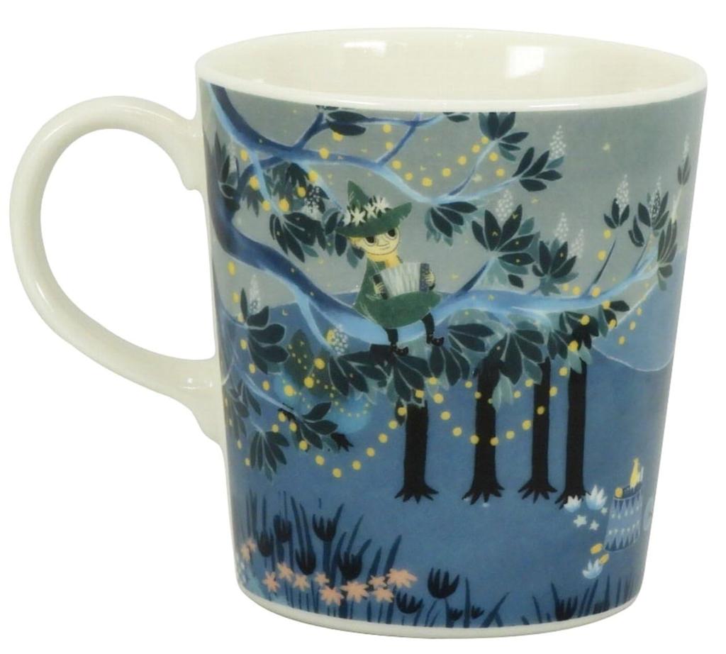 Moomin Design Printed Boxed Ceramic Mug (Party) Diameter 8.5cm X Height 9cm (300ml) Perfect Gift, Made In Japan, Yamaka Shoten MM71012-11