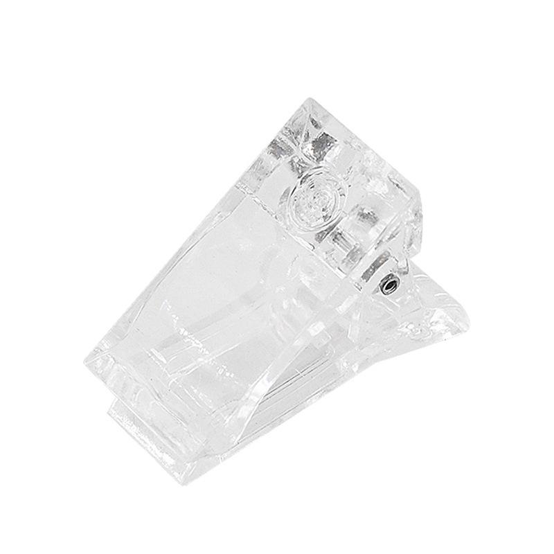 

Цветные хрустальные зажимы для нейл-арта - Многоцветные формирующие и фиксирующие зажимы для гелевого наращивания прозрачный