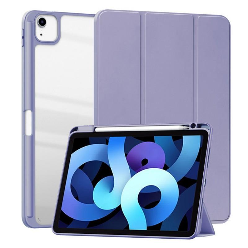 IPad 11 Air 10.9 Inch Case With Pencil Holder Flip Cover Shockproof Sleep Function Synthetic Leather